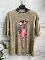 Футболка New Season 8255 beige - делук