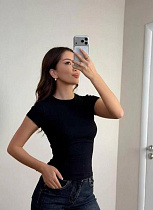 Футболка Arina 5148 black - делук