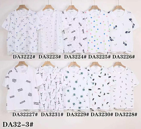 Футболка Xie DA32-3 mix - делук