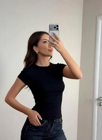 Футболка Arina 5148 black - делук