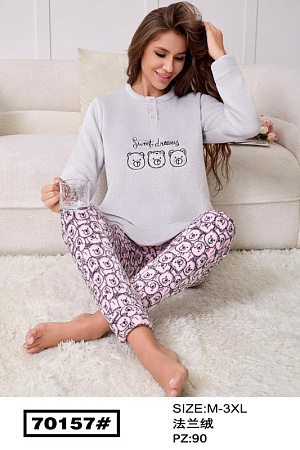 Пижама Dgmd 70157 white - делук