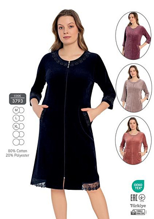 Халат Cotpark 3793 camel - делук