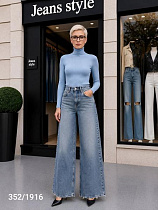 Джинсы Jeans Style 352-1916 blue - делук
