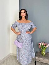 Платье Potok 889 l.blue - делук