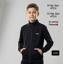 Кофта Спорт Amz 72-2 black - делук