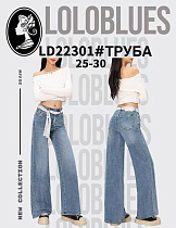 Джинсы Lolo Blues LD22301 blue - делук