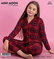 Пижама Baykush 2056 red - делук