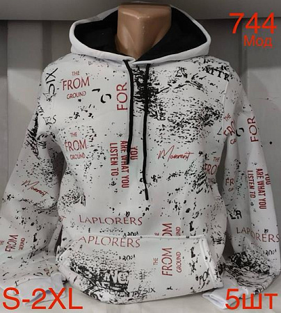 Худи Надийка ND180-744 white Худи Надийка ND180-744 white - делук