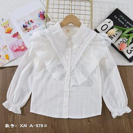 Блузка Фунтик A978 white - делук