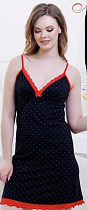 Ночнушка Annet YT01-222 black - делук