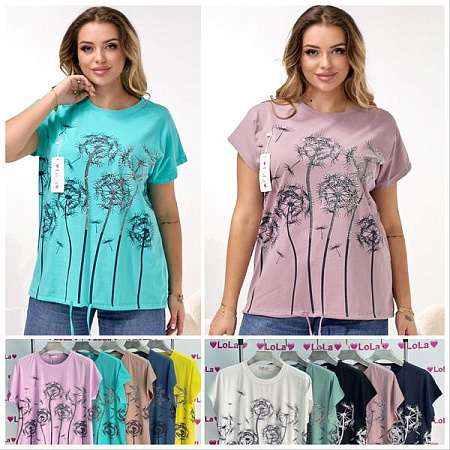 Футболка Lola LL610 mix - делук