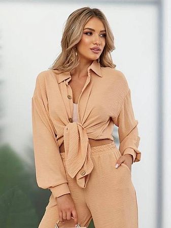 Рубашка Widerange 863 beige - делук