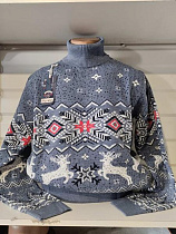 Свитер Panda 1448 grey - делук