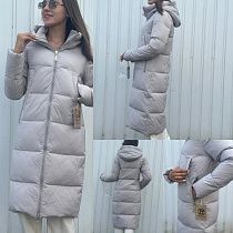 Пуховик Yafeier 813 beige - делук