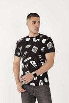 Футболка F.T.H F908 black - делук