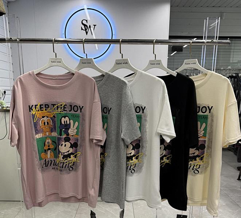 Футболка Dgmd 1503 mix - делук