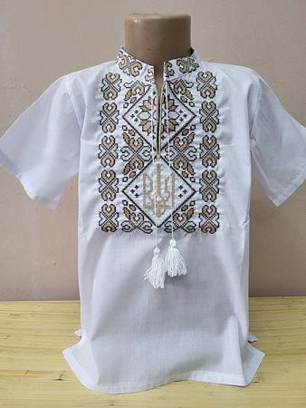 Вышиванка Limerense LM71 white - делук
