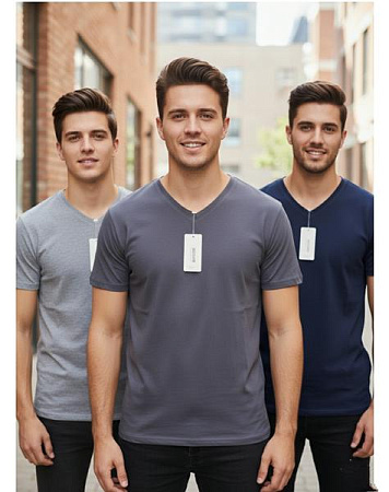 Футболка Style M.Clothes SM52 d.grey - делук