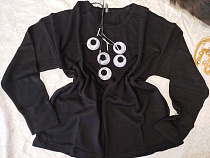 Свитер Liza Brend 5833 black - делук