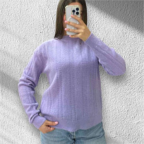 Свитер Elena&Vika 25516 lilac - делук