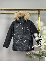 Куртка Delfinka WK609 black-grey - делук