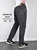 Джинсы God Baron M173 black - делук