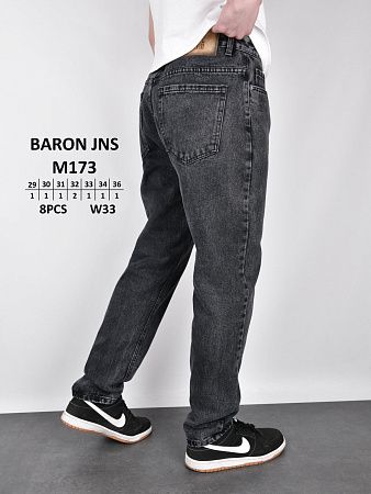 Джинсы God Baron M173 black - делук