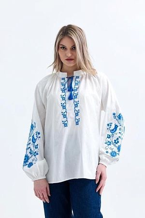 Вышиванка Global 1346 white - делук
