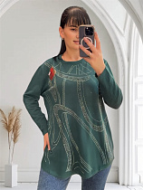 Свитер Levisha 25224 green - делук