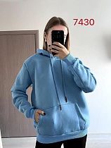 Худи Fsn 7430 l.blue - делук