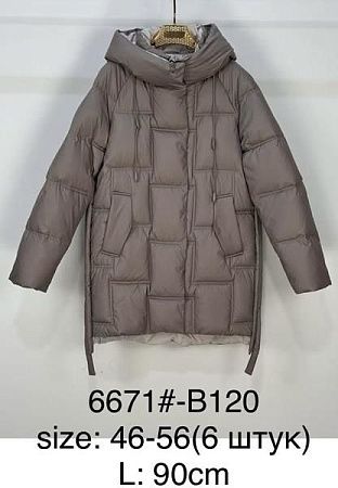 Куртка Yafeier 6671 brown - делук