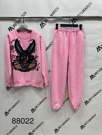 Костюм Спорт Met&March 88022 pink - делук