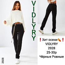 Джинсы Vidlyry 2928 black - делук