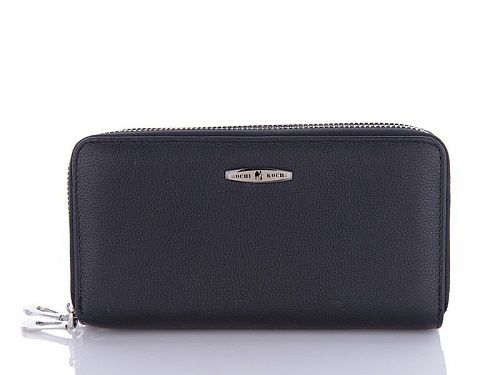 Кошелек Trendshop K9036-3-H09 black - делук