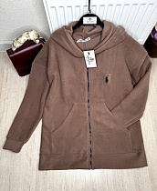 Кофта Спорт Arina 4244 brown - делук