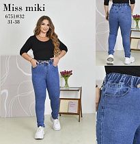 Джинсы Immei 6751 l.blue - делук