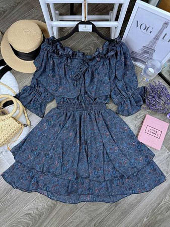 Платье Arina 3114 navy - делук