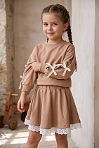 Костюм Delfinka 656 beige - делук