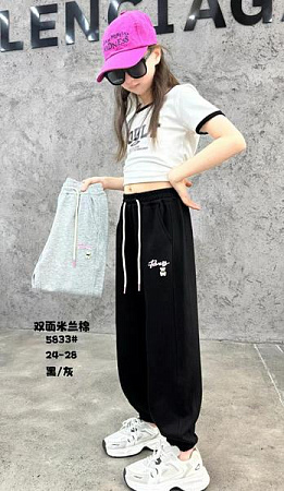 Штаны Спорт Фунтик 5833 l.grey - делук