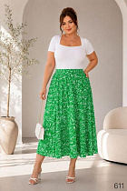Юбка Loren 611 green - делук