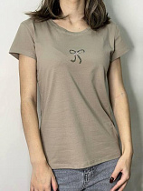 Футболка Kosta A035 beige - делук