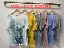 Футболка Desselil 8206-1 l.blue - делук