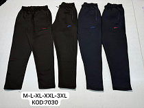 Штаны Спорт Cramp 7030 navy-red - делук