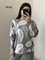 Свитер Fsn 7918 d.grey - делук