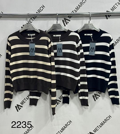Свитер Met&March 2235 black - делук