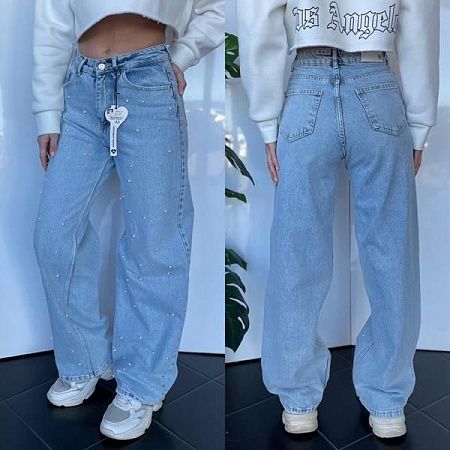 Джинсы Phi Hung P66 l.blue - делук