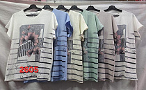 Футболка Peng 2605 mix - делук