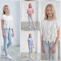Блузка Moda School MD20 pink - делук