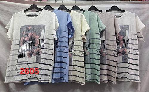 Футболка Peng 2605 mix - делук