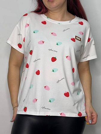 Футболка Kosta KS527 white - делук